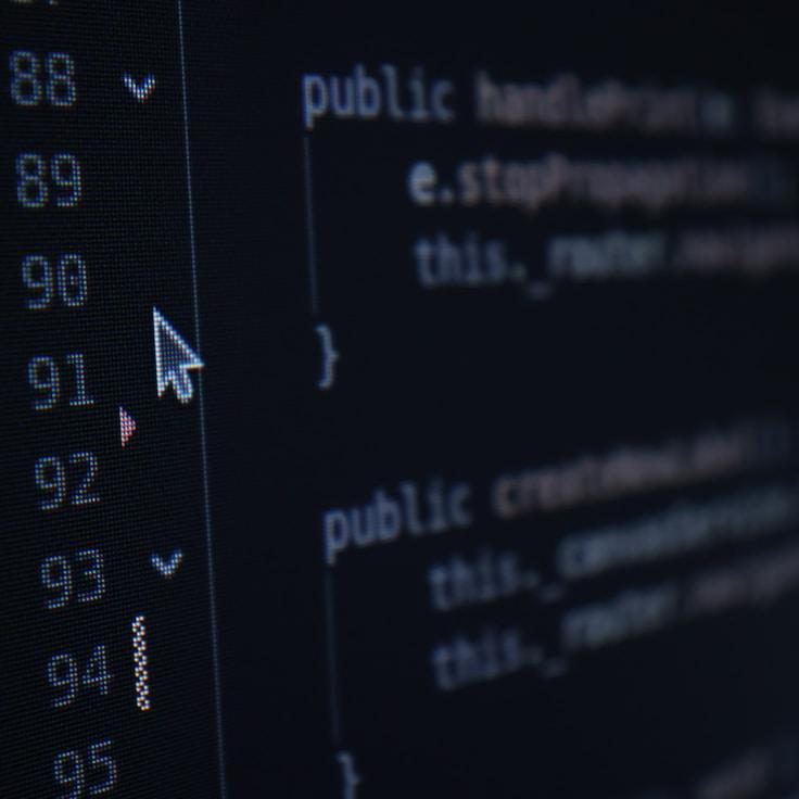 Mobile app development process showing collaborative team environment